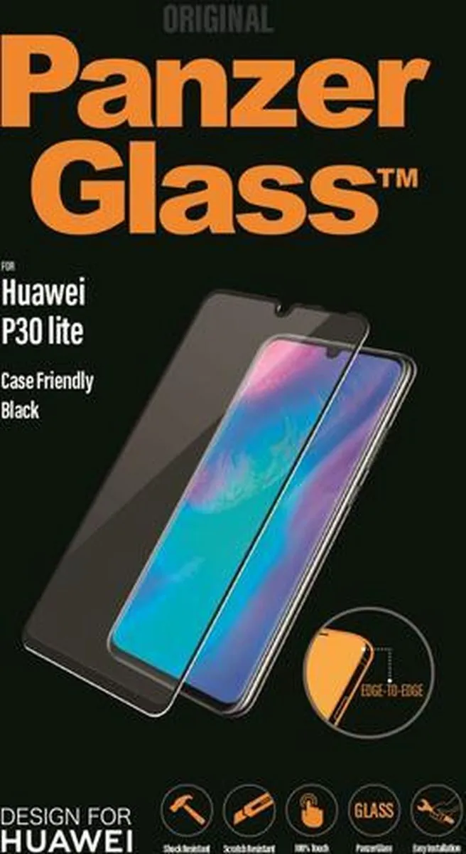 PanzerGlass Case Friendly Glasbeschermer Huawei P30 Lite