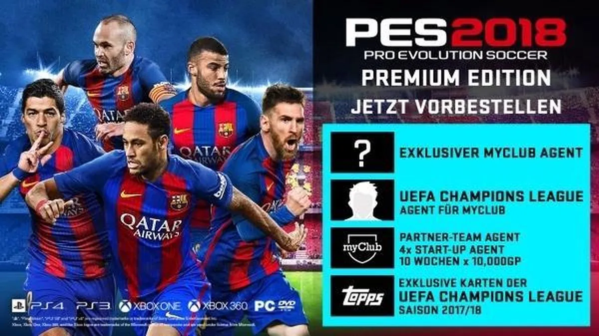 Mindscape Pro Evolution Soccer 2018 Premium Edition - Xbox One
