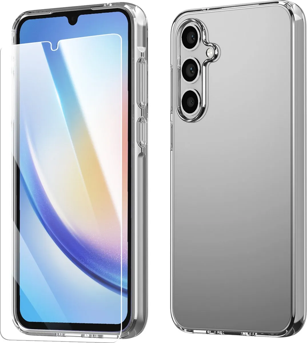 NUVEX Hoesje Galaxy A34 Transparant