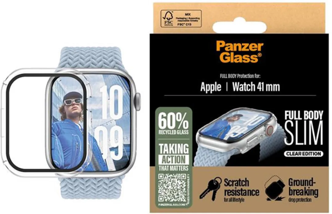 PanzerGlass Full Body Protector Apple Watch 42mm - Transparant
