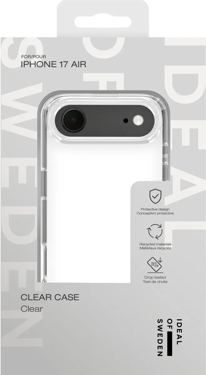 iDeal of Sweden Clear Case Entry IDCLC-I2566-471 - iPhone 17 Air - Transparant - afbeelding 6 van 6