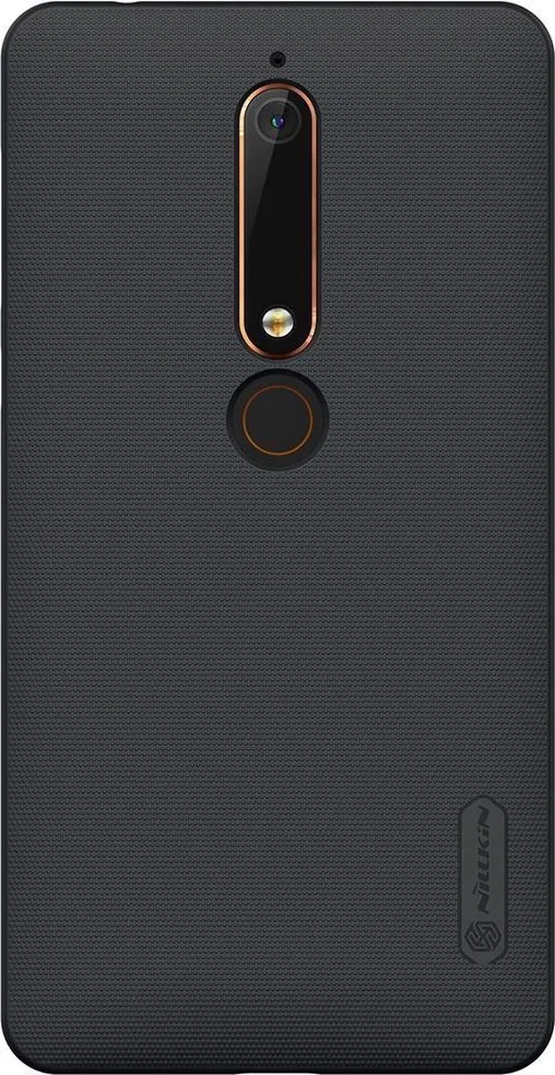 Nillkin Frosted Shield Hoesje Nokia 6.1 - Zwart - afbeelding 3 van 6