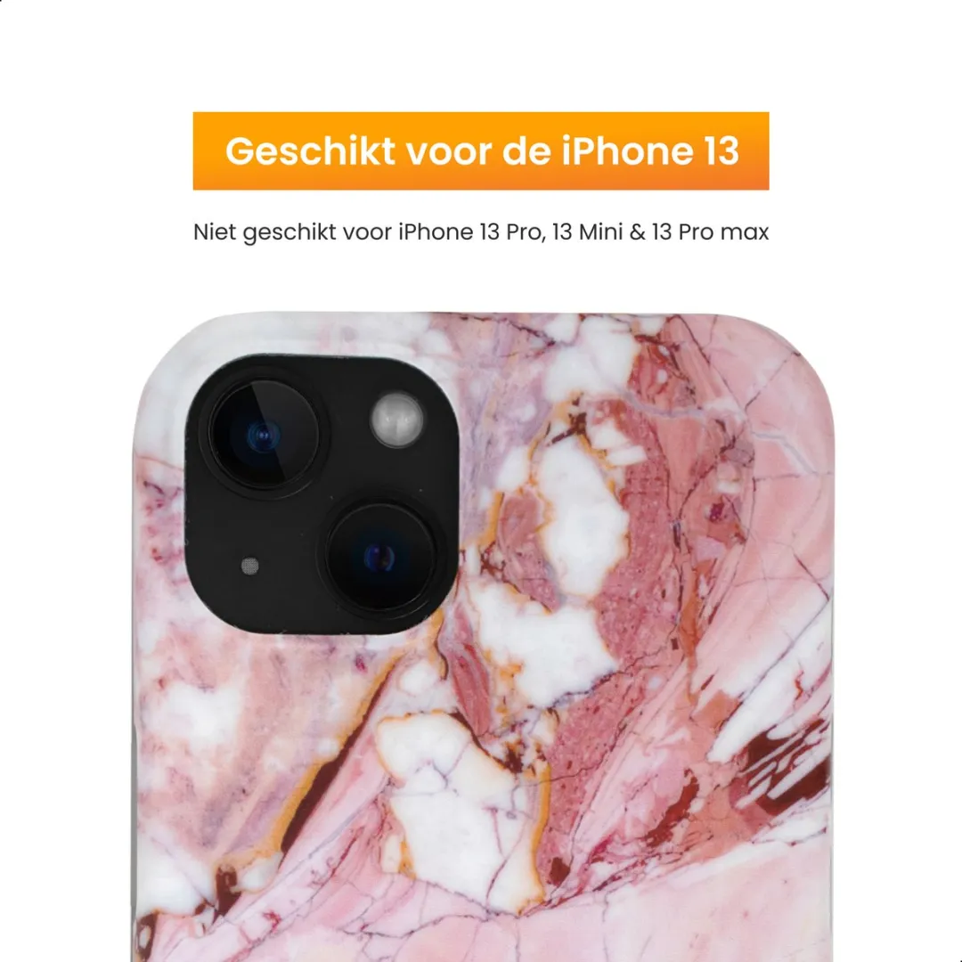 R2B iPhone 13 Hoesje Marmer - MagSafe