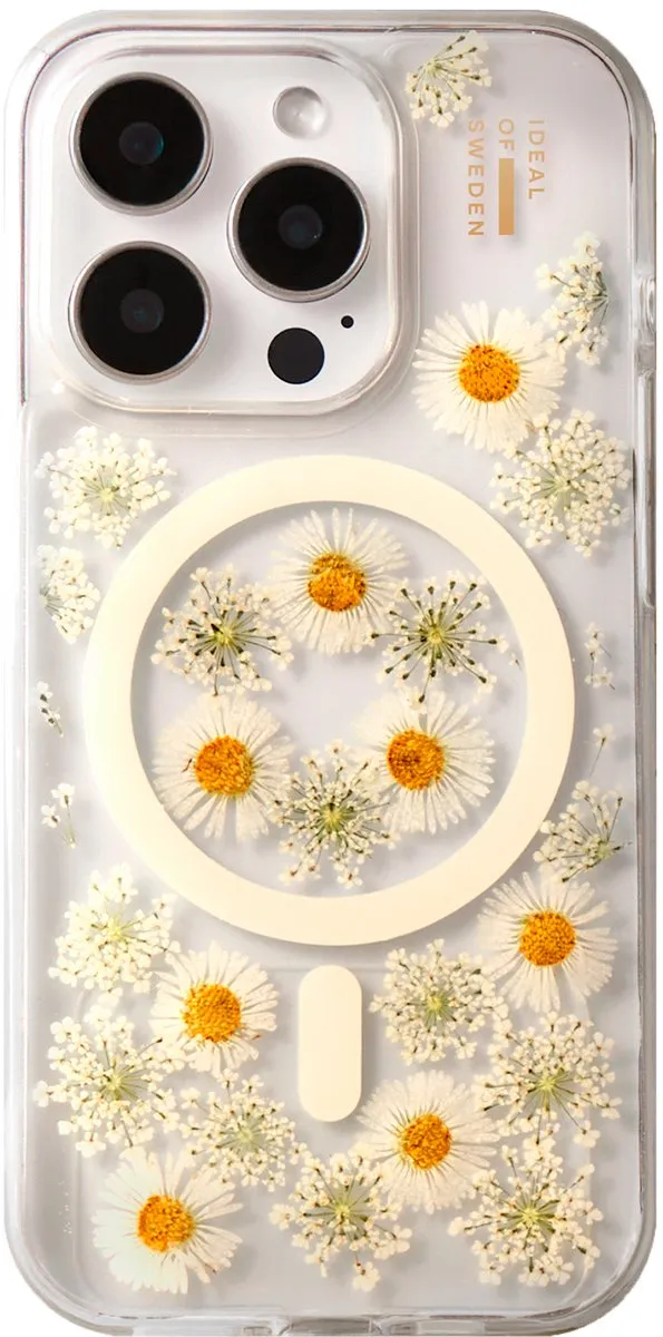 iDeal of Sweden Clear Case Premium MagSafe Daisy Bloom