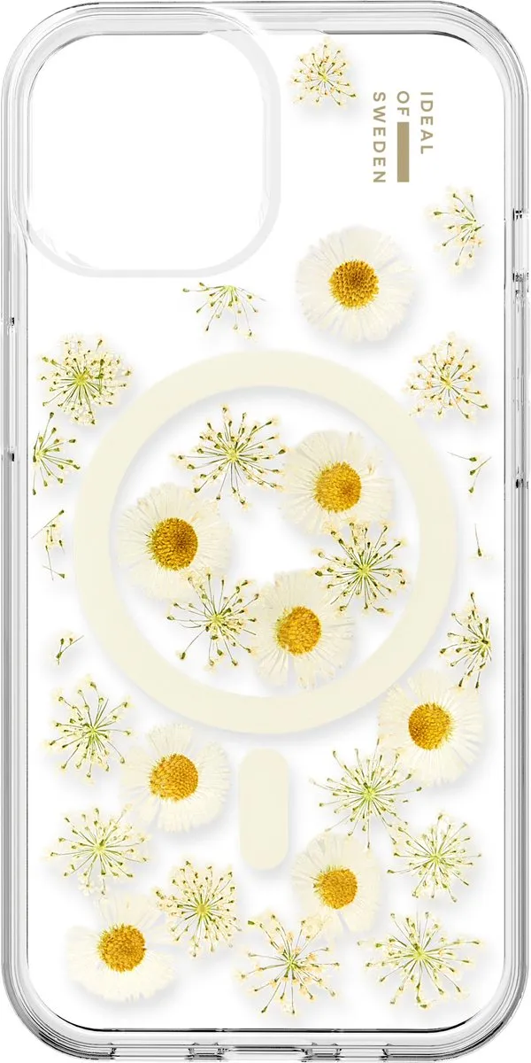 iDeal of Sweden Clear Case Premium MagSafe Daisy Bloom - iPhone 13/14/15/16E