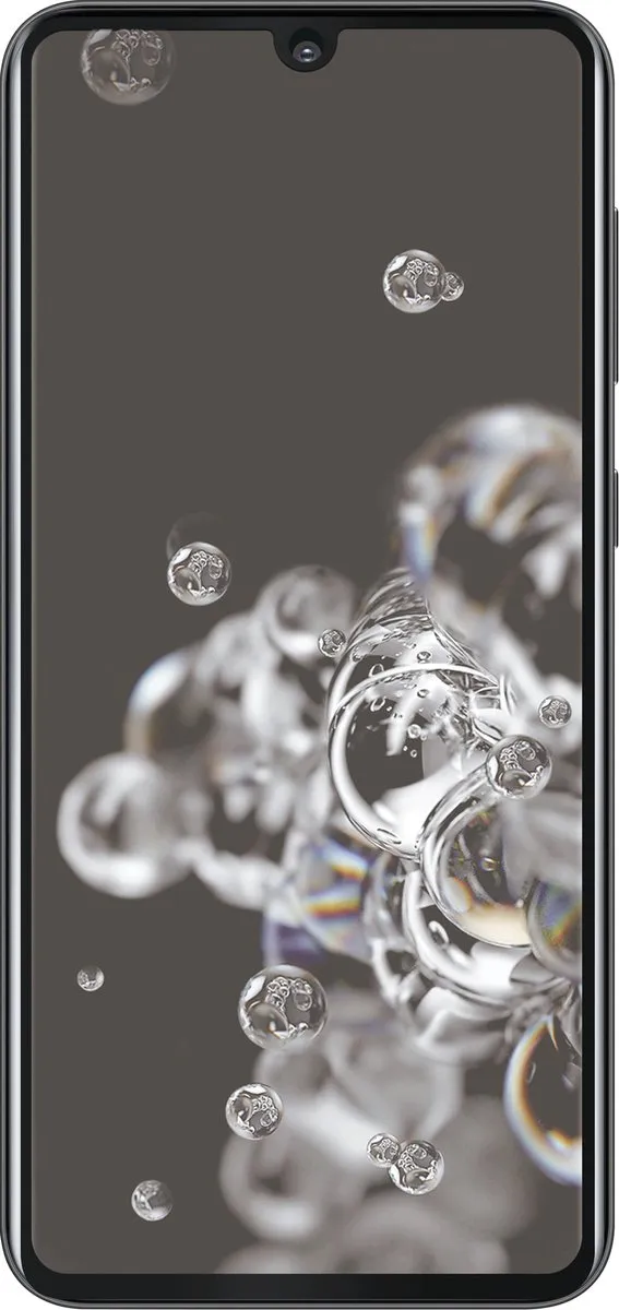 Azuri RINOX ARMOR Curved Tempered Glass - Samsung Galaxy S20 Ultra - Zwart - afbeelding 6 van 6