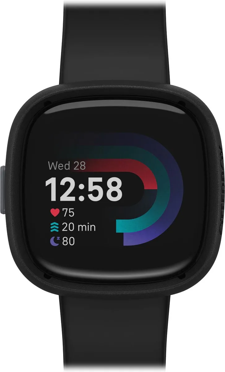 OtterBox Fitbit Versa 4 Siliconen Bumper Case - Zwart