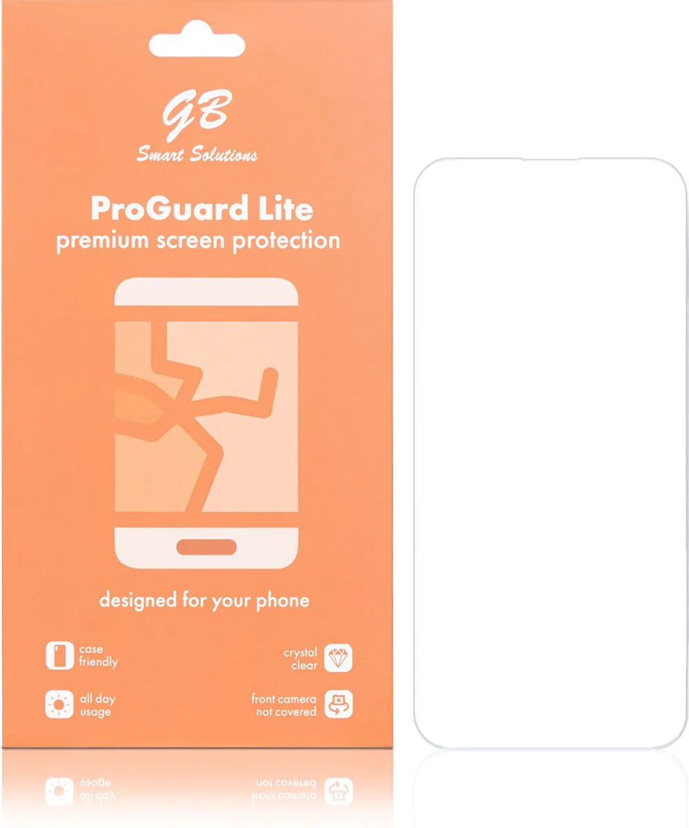 GB ProGuard Lite Screenprotector iPhone 15 Pro - 2 Stuks - afbeelding 6 van 6