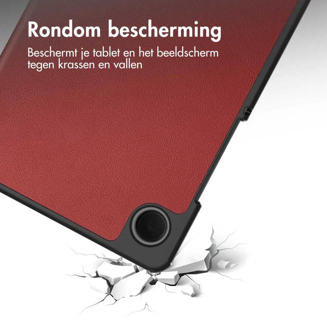 Imoshion Tablethoes SH00066617 - Samsung Galaxy Tab A9/A11 8.7" - Trifold Bookcase - Rood