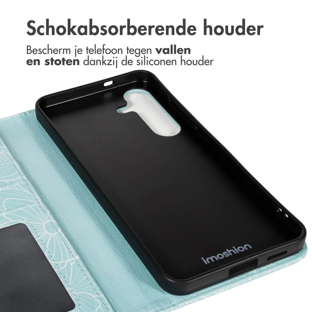 Imoshion Botanica Hoesje Samsung Galaxy S24 - 3 Pasjes - Groen