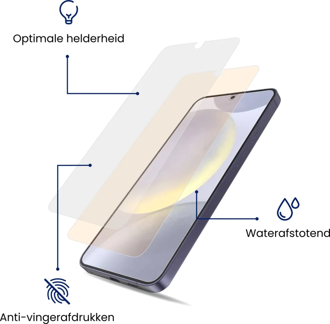 R2B Screenprotector Samsung Galaxy S23+ - 2 Stuks - Incl. Reinigingskit