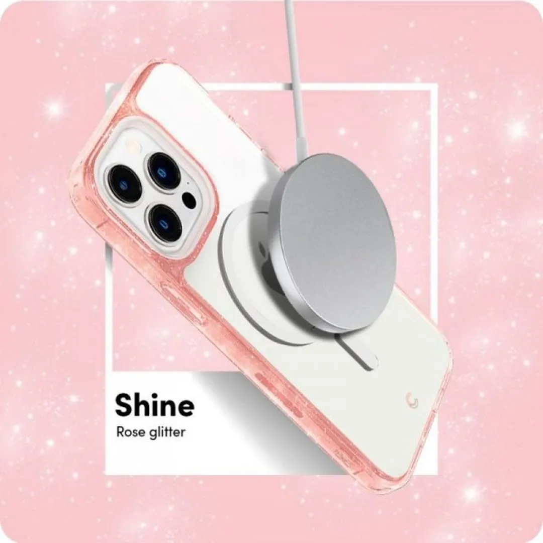 Spigen Cyrill Shine MagSafe Hoesje iPhone 14 Pro - Roze