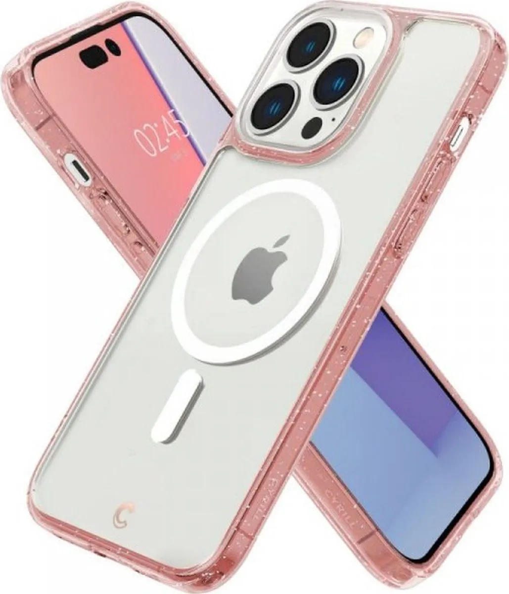 Spigen Cyrill Shine MagSafe Hoesje iPhone 14 Pro - Roze