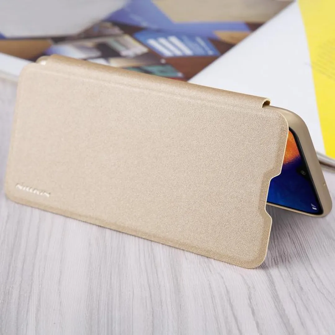Nillkin New Sparkle Book Case Samsung Galaxy A10 - Goud - afbeelding 4 van 4
