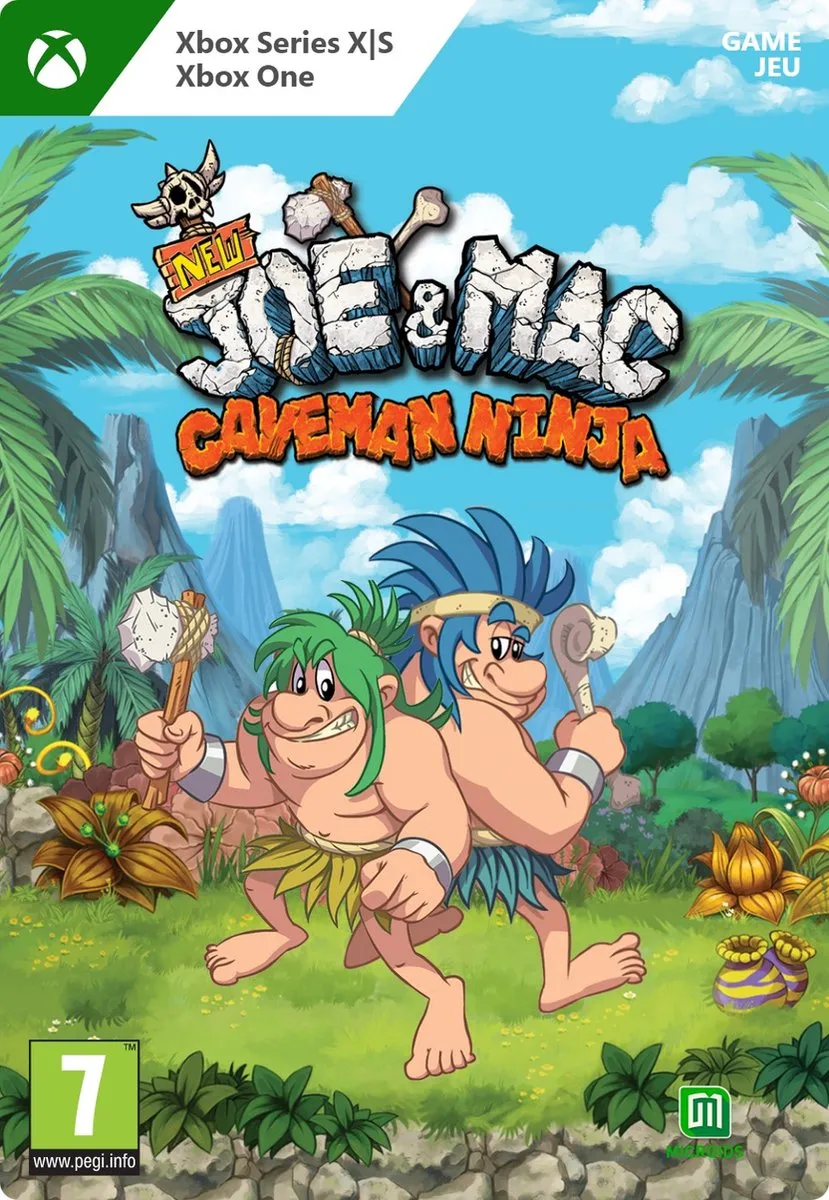 Mindscape New Joe & Mac Caveman Ninja