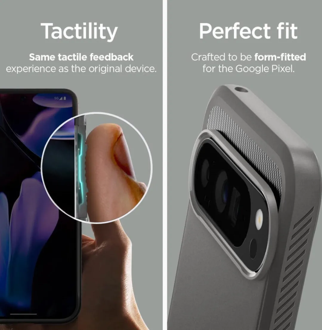 Spigen Rugged Armor Hoesje 8809971227193 - Google Pixel 9 Pro XL - Grijs