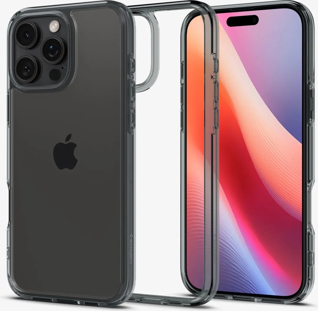 Spigen Ultra Hybrid iPhone 16 Pro Max Hoesje - Transparent