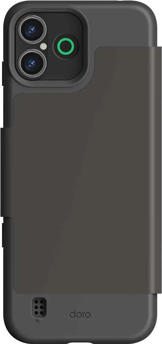 Doro Aurora A30 Wallet Case - Grijs
