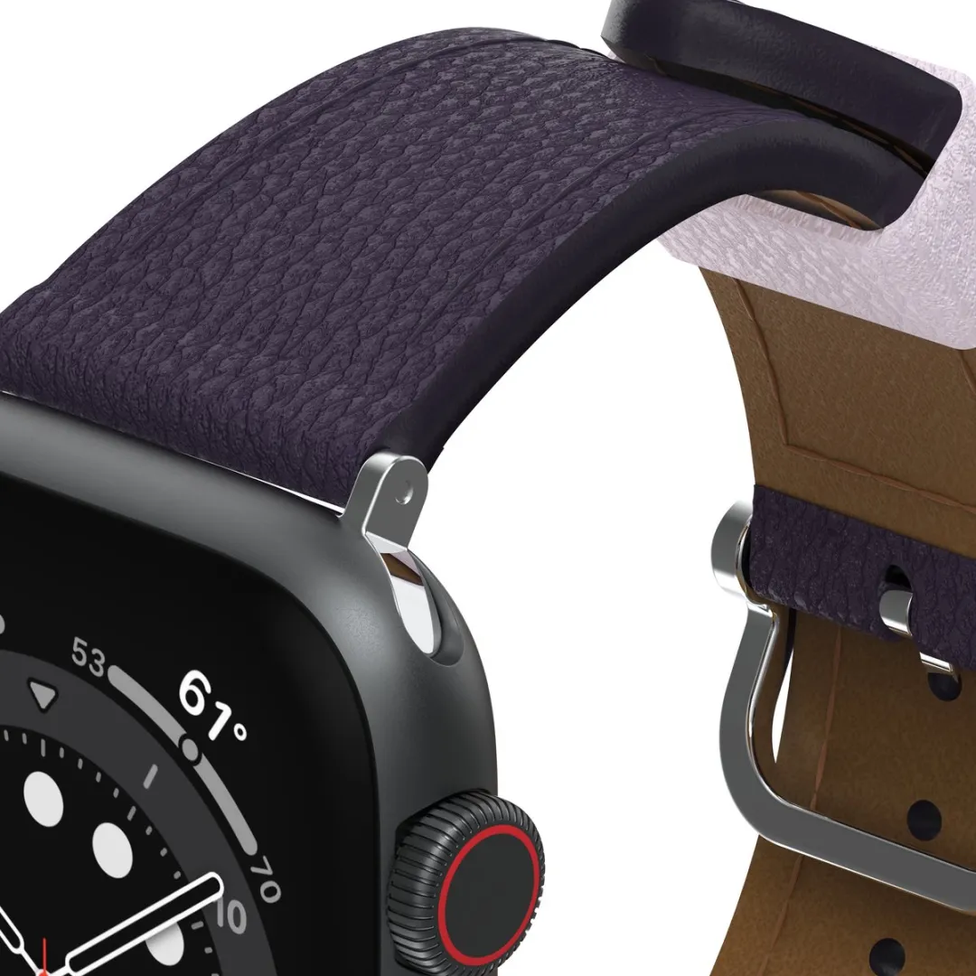 OtterBox Symmetry Cactus Leren Bandje Apple Watch - Paars