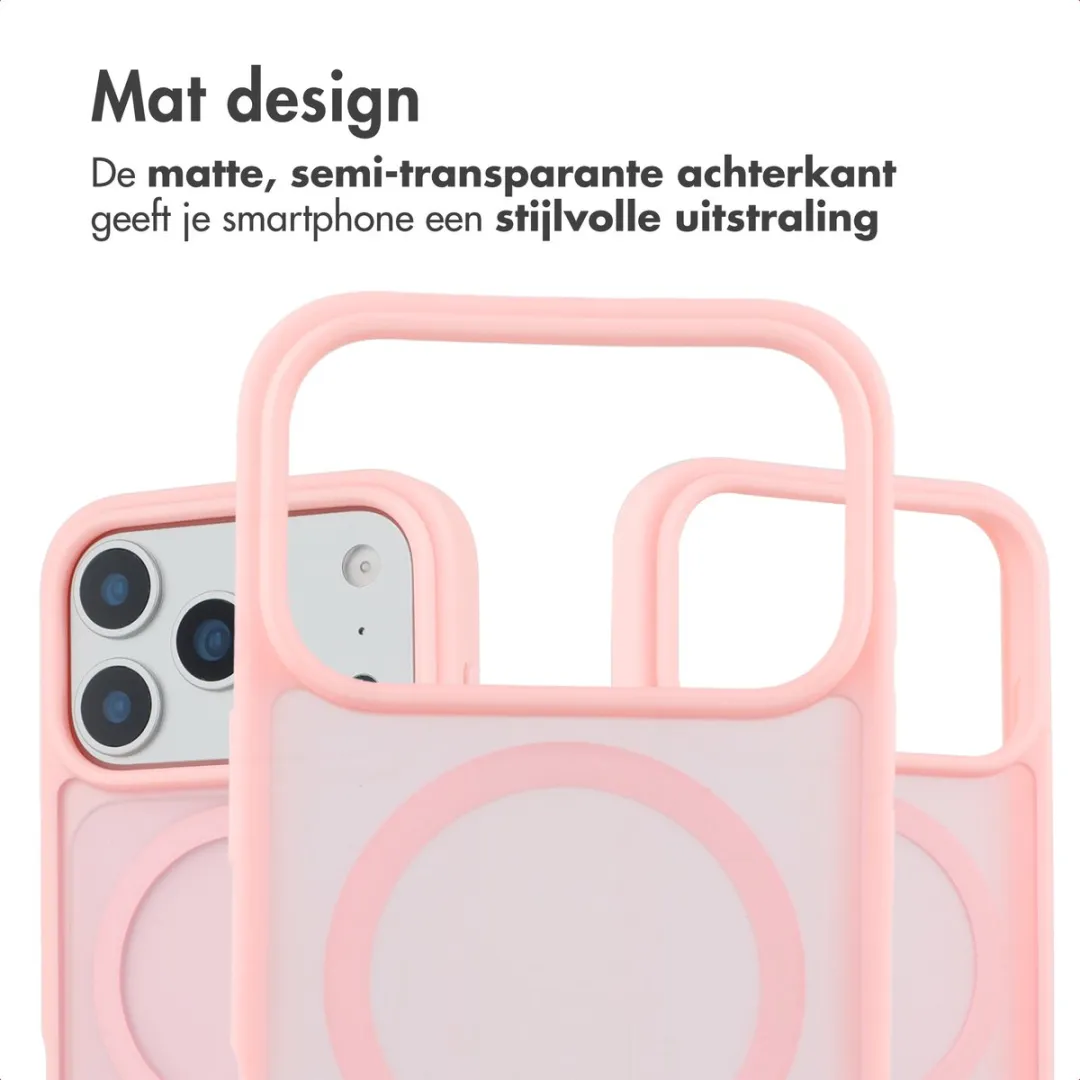 Imoshion Hoesje iPhone 17 Pro MagSafe Lichtroze