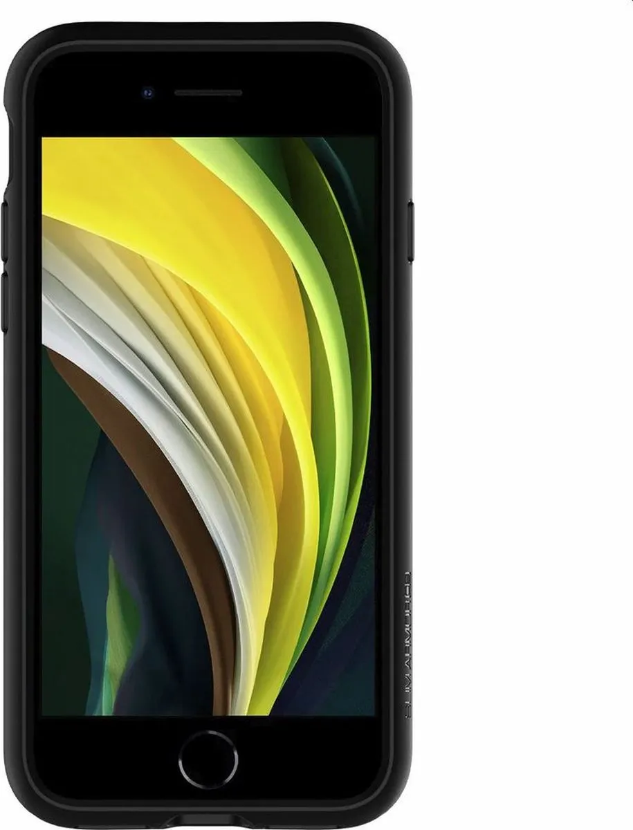 Spigen Slim Armor CS iPhone Hoesje - Zwart - afbeelding 6 van 6