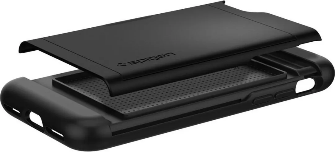 Spigen Slim Armor CS iPhone Hoesje - Zwart