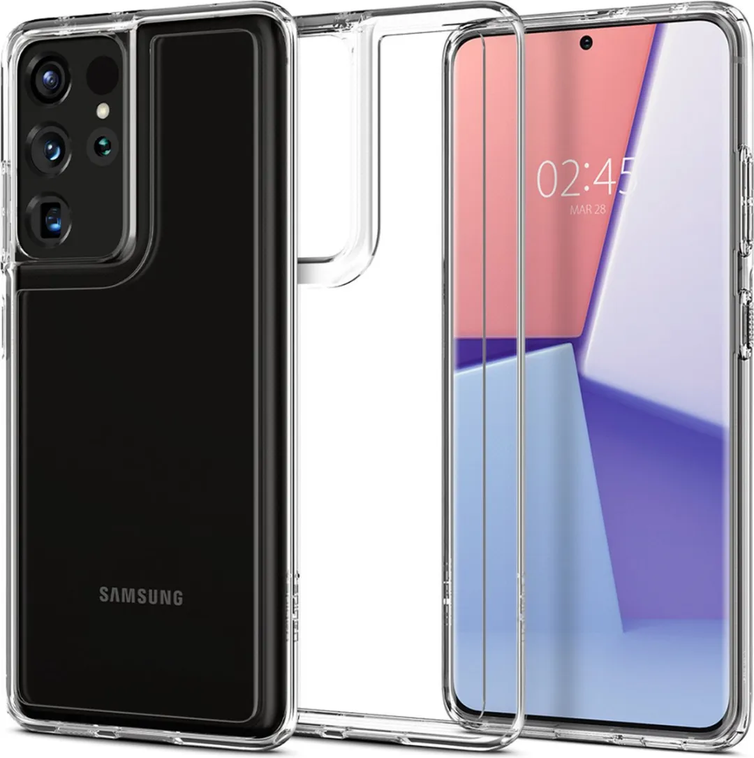 Spigen Samsung Galaxy S21 Ultra Hoesje mpn-8809756642098 - Transparant