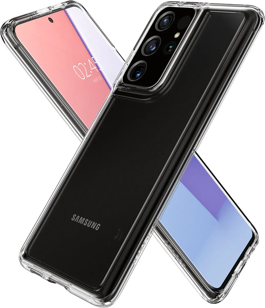 Spigen Samsung Galaxy S21 Ultra Hoesje mpn-8809756642098 - Transparant