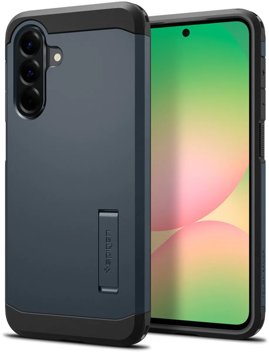 Spigen Tough Armor ACS09295 Backcover - Donkergrijs