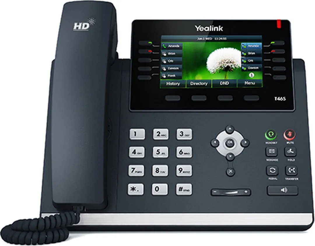 Yealink SIP-T42S Toestel - 2.7" - Zwart/Zilvergrijs