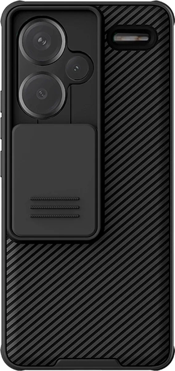 Nillkin CamShield Hoesje Xiaomi Redmi Note 13 Pro+ - Zwart