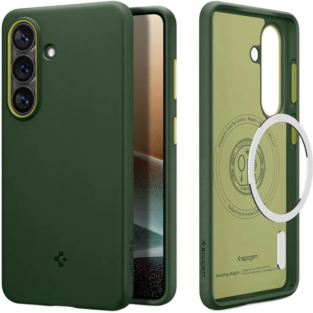 Spigen Nano Pop MagFit Backcover S26 - Avo Green