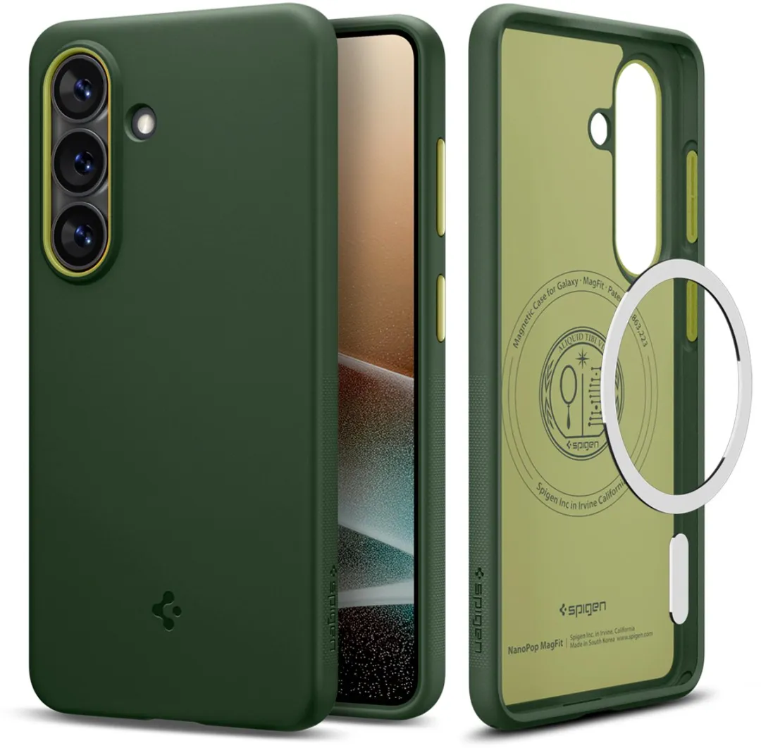 Spigen Nano Pop MagFit Backcover S26 - Avo Green