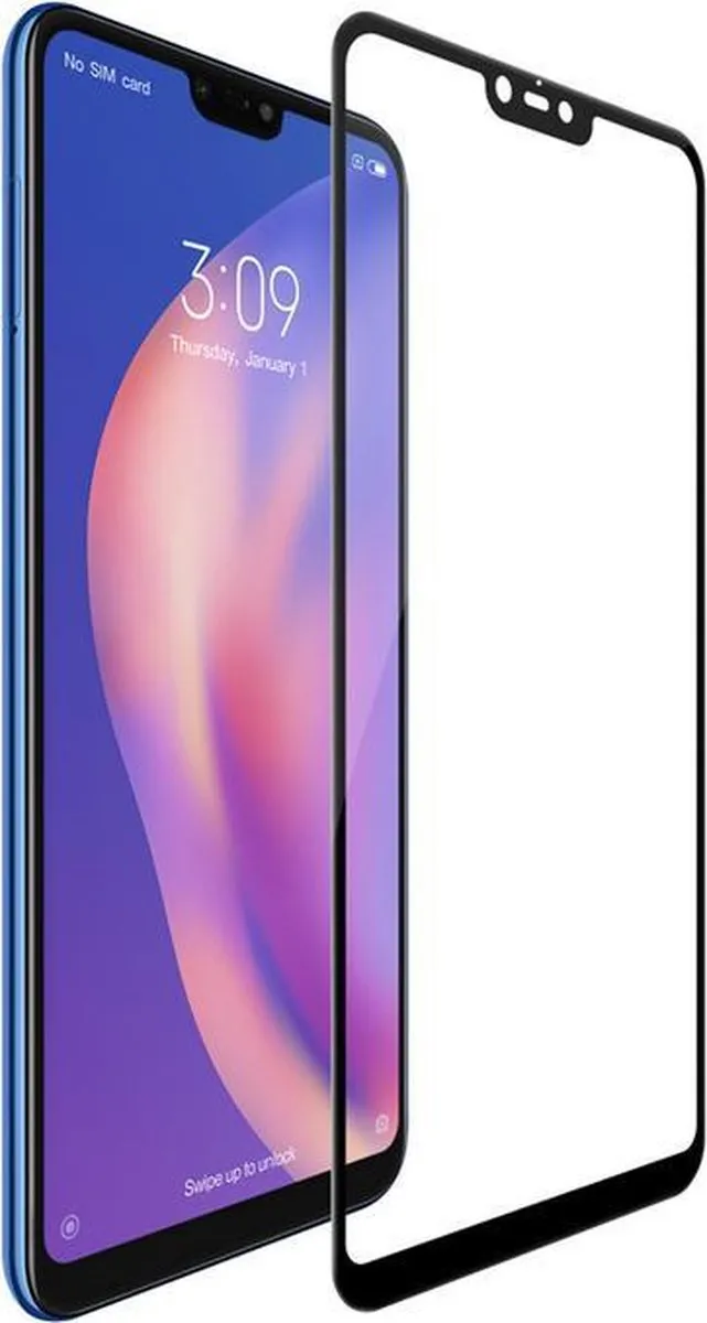 Nillkin Amazing CP+ Tempered Glass 9H Xiaomi Mi 8 Lite - Zwart - afbeelding 3 van 3