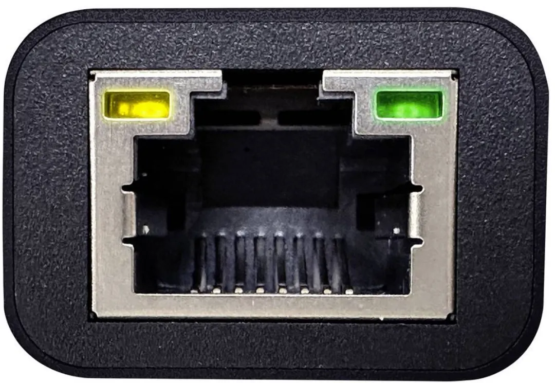 Renkforce RF-USBCA-200 USB-C naar RJ45 Adapter - 15cm - Zwart