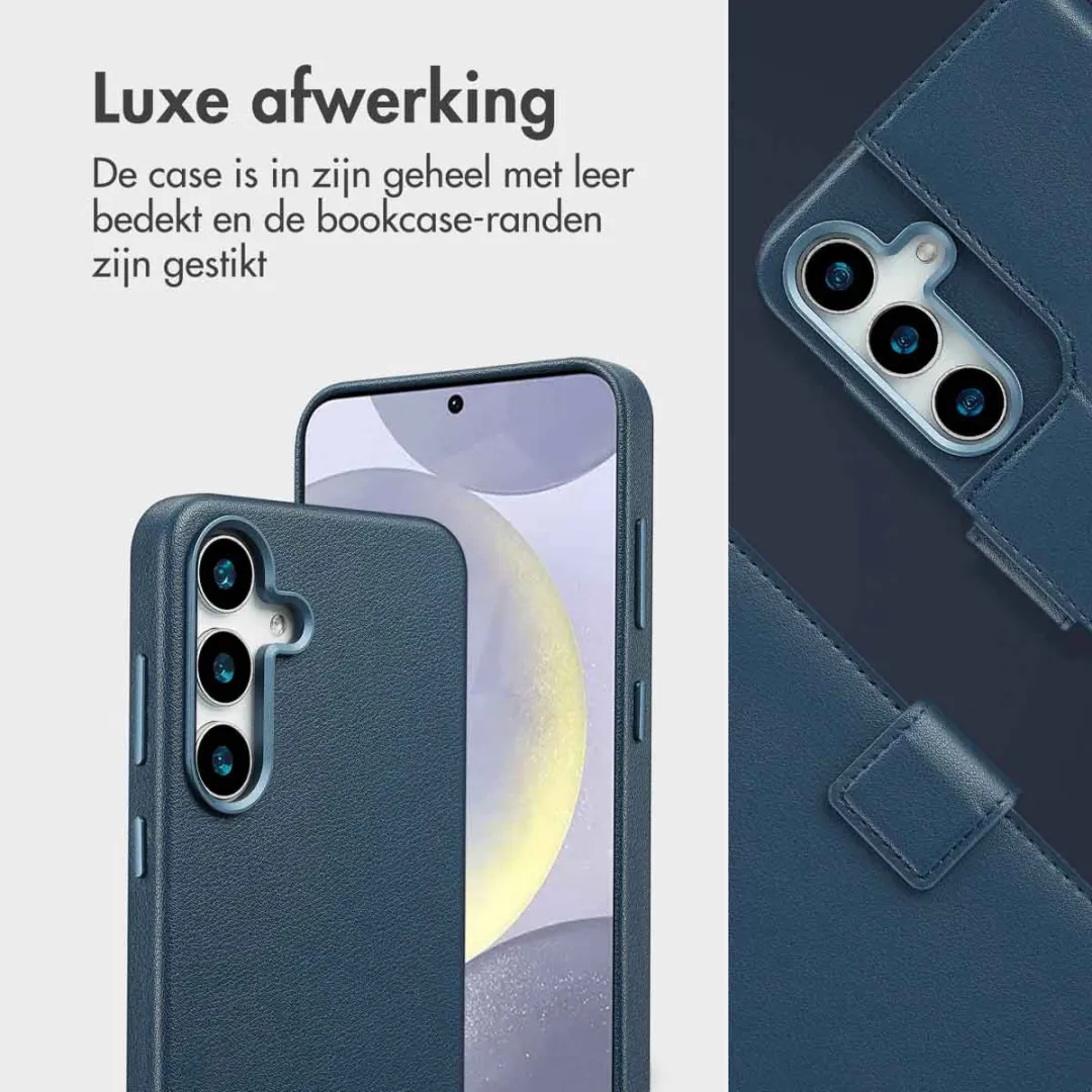 Accezz Hoesje Samsung Galaxy S25 Plus Nightfall Blue - 3 Pasjes