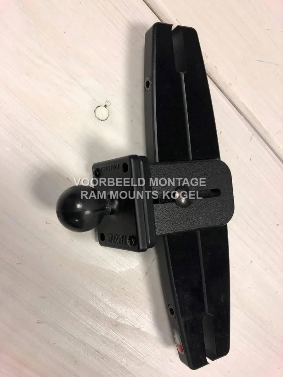 Brodit Hoofdsteunmontage 811030 - 151-211mm - Zwart