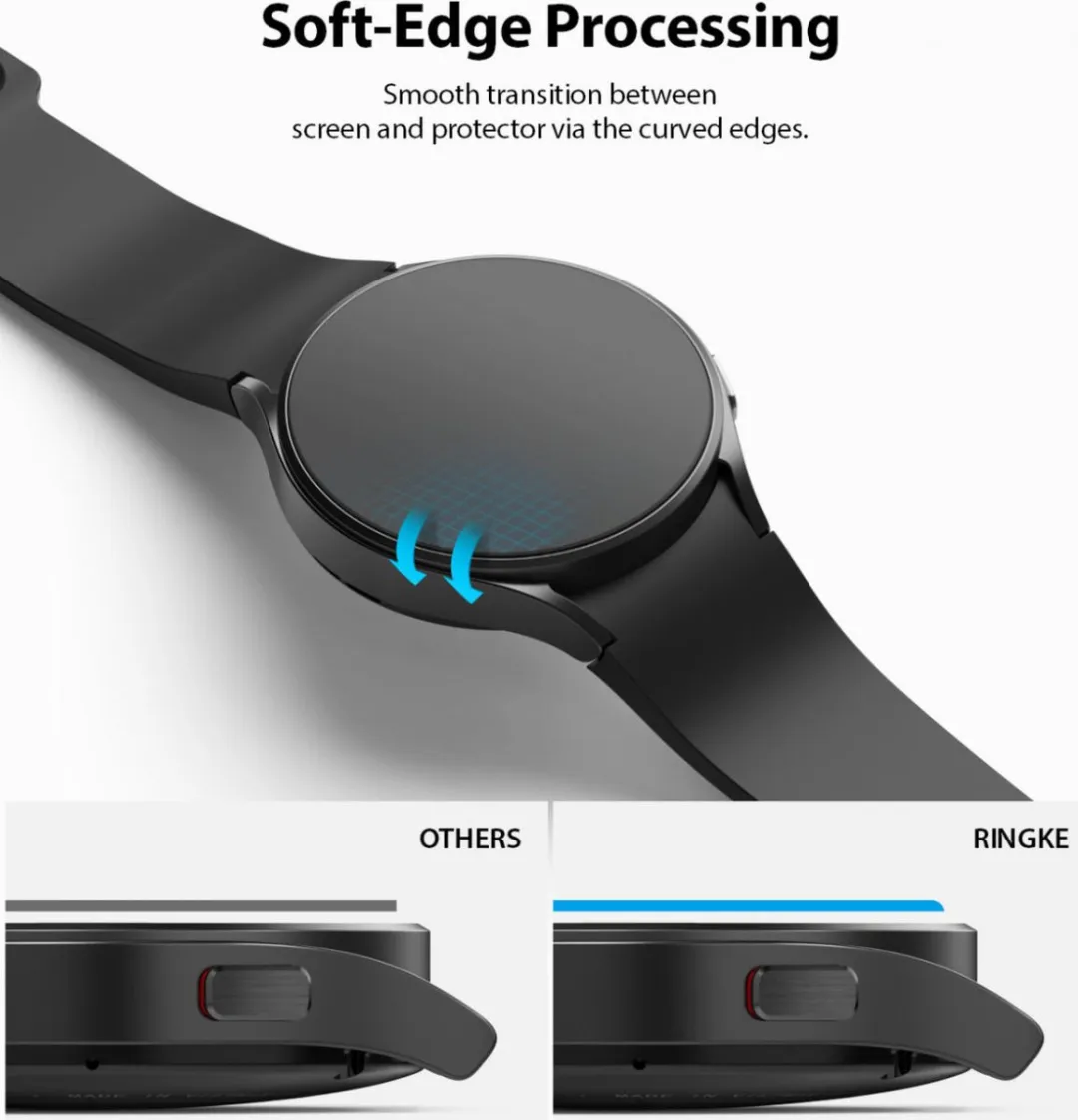 Ringke Screen Protector Samsung Galaxy Watch 4 44mm - 4 Stuks