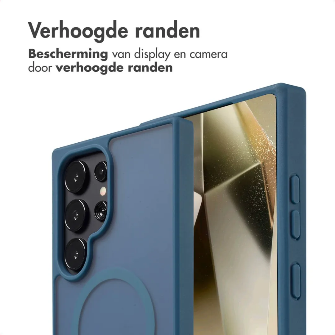 Imoshion Color Guard Hoesje Samsung Galaxy S24 Ultra - Donkerblauw