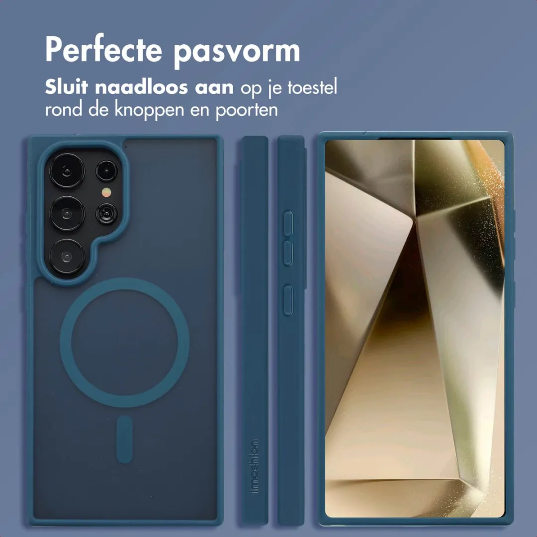 Imoshion Color Guard Hoesje Samsung Galaxy S24 Ultra - Donkerblauw