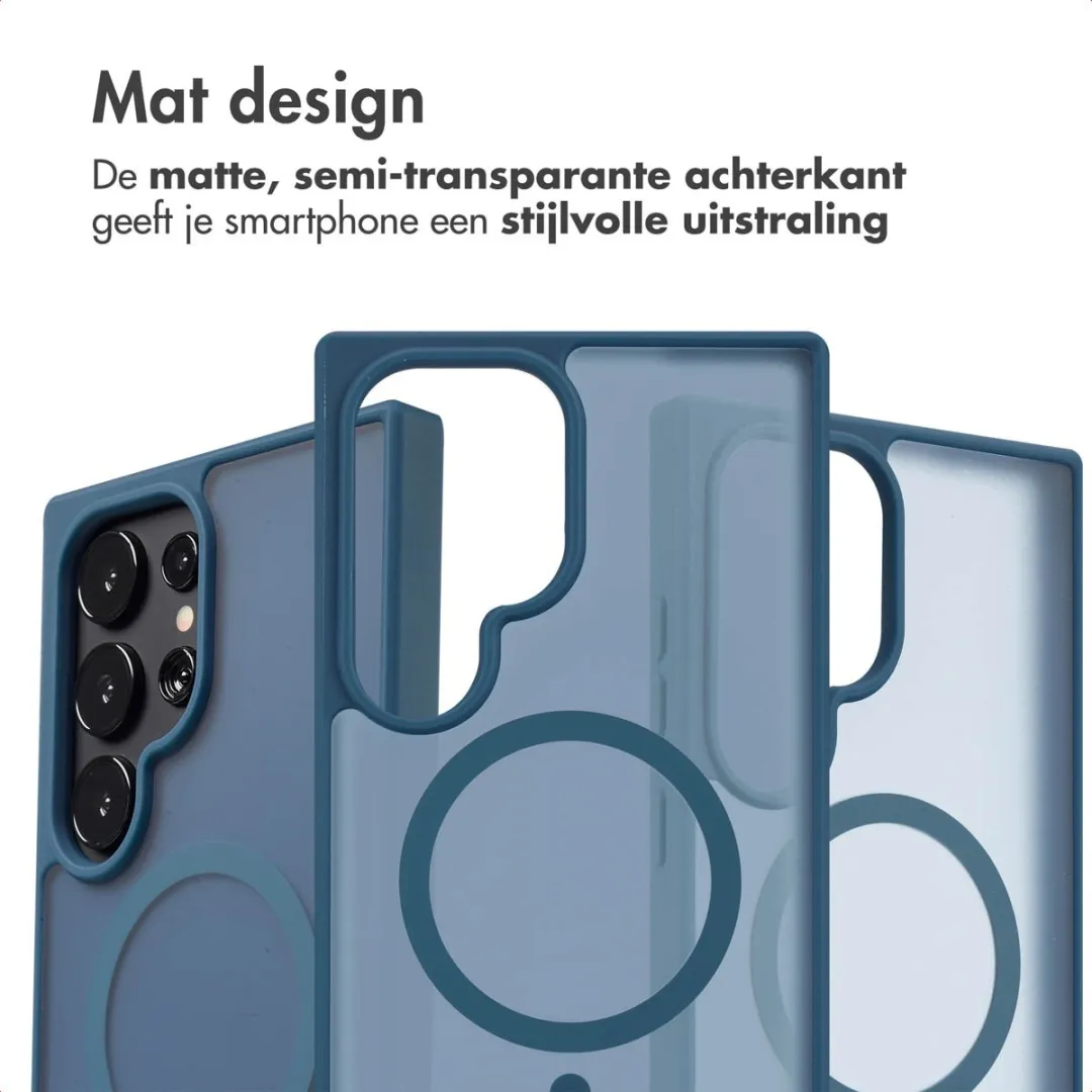 Imoshion Color Guard Hoesje Samsung Galaxy S24 Ultra - Donkerblauw