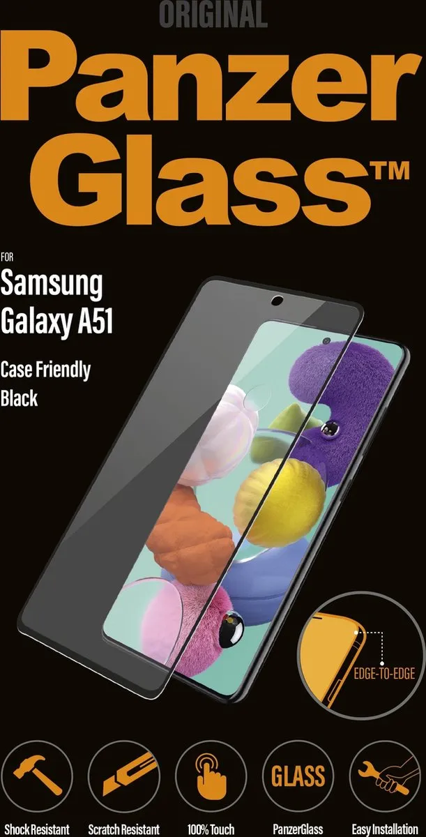PanzerGlass PZ-7216 Schermbeschermer - Ultra-Clear - Samsung Galaxy A51