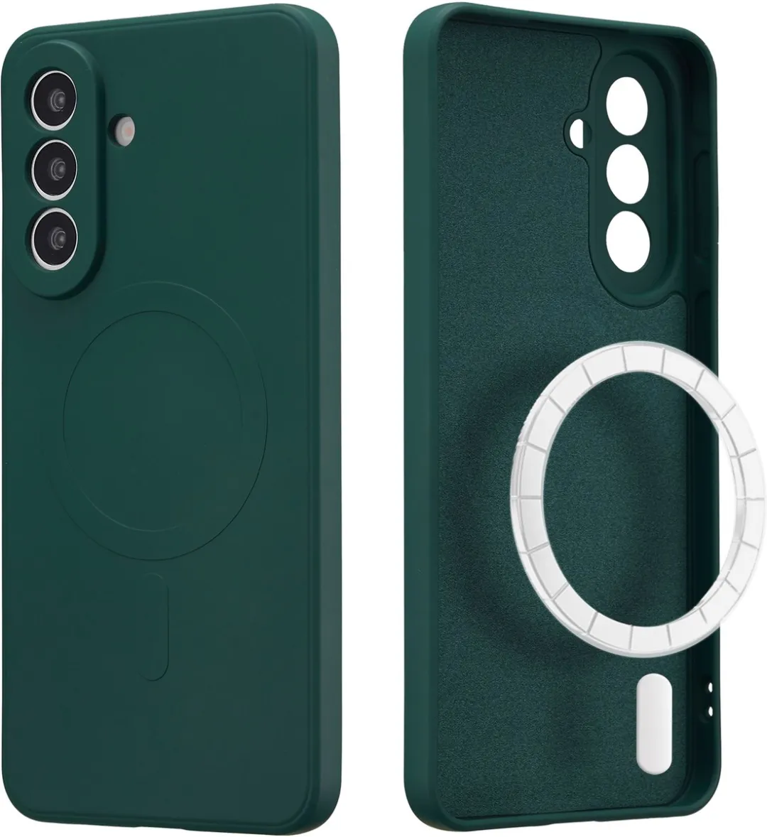 Imoshion Hoesje Samsung Galaxy A57 - Donkergroen MagSafe