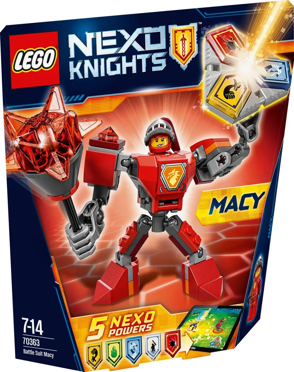 LEGO Nexo Knights Strijdharnas Macy 70363
