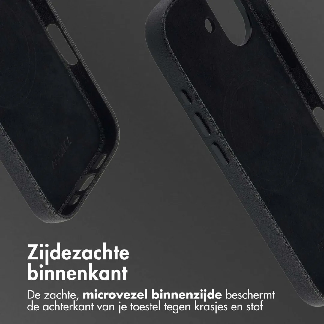 Accezz iPhone 17 Hoesje MagSafe - Black - 2 Pasjes