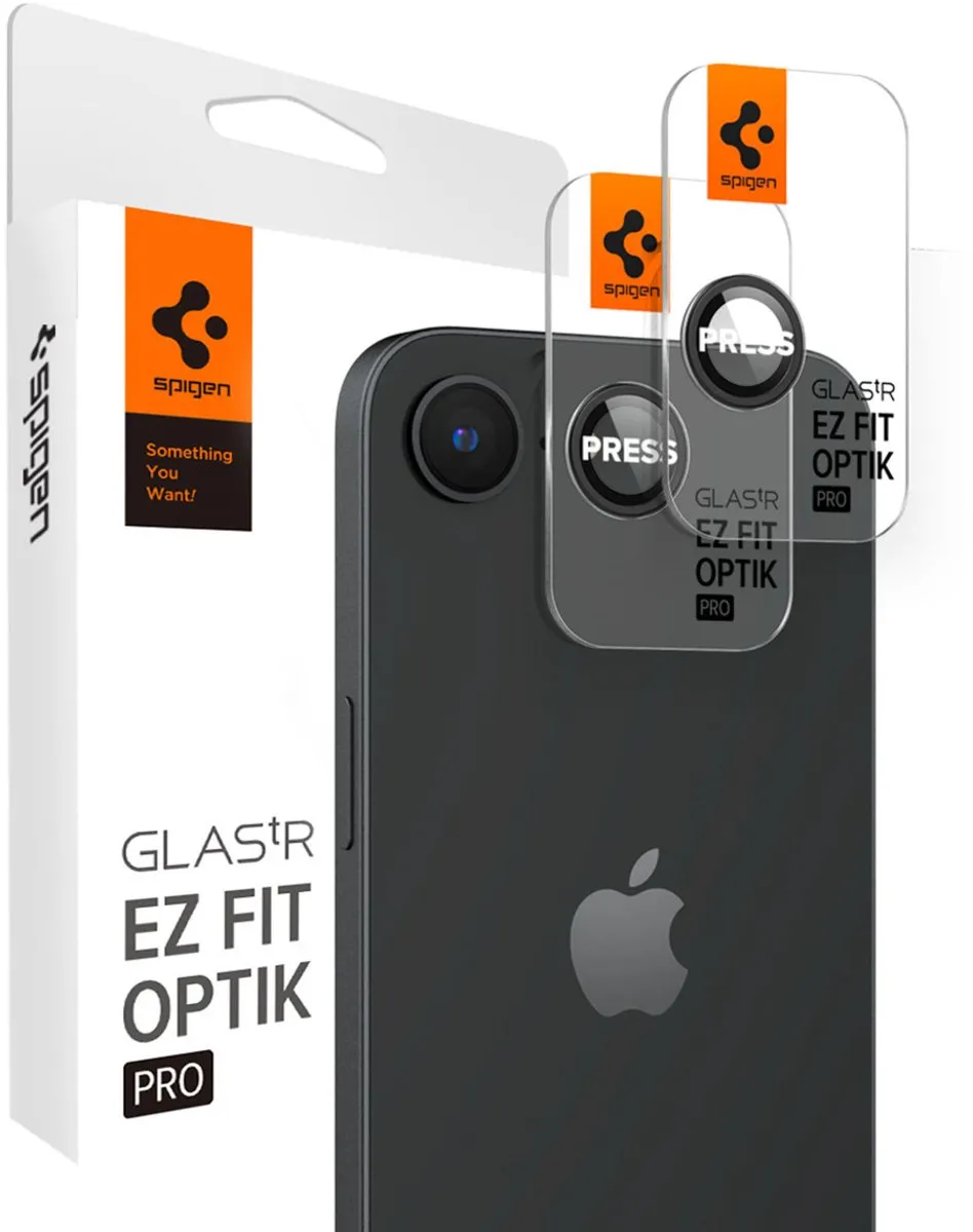Spigen Optik Pro EZ Fit Lens Protector AGL09279 - 2 Stuks