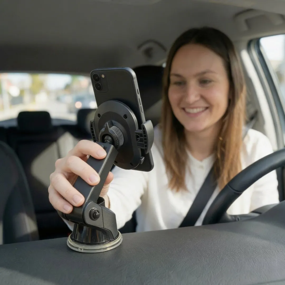 R2B Purmerend Telefoonhouder Auto - Zwart