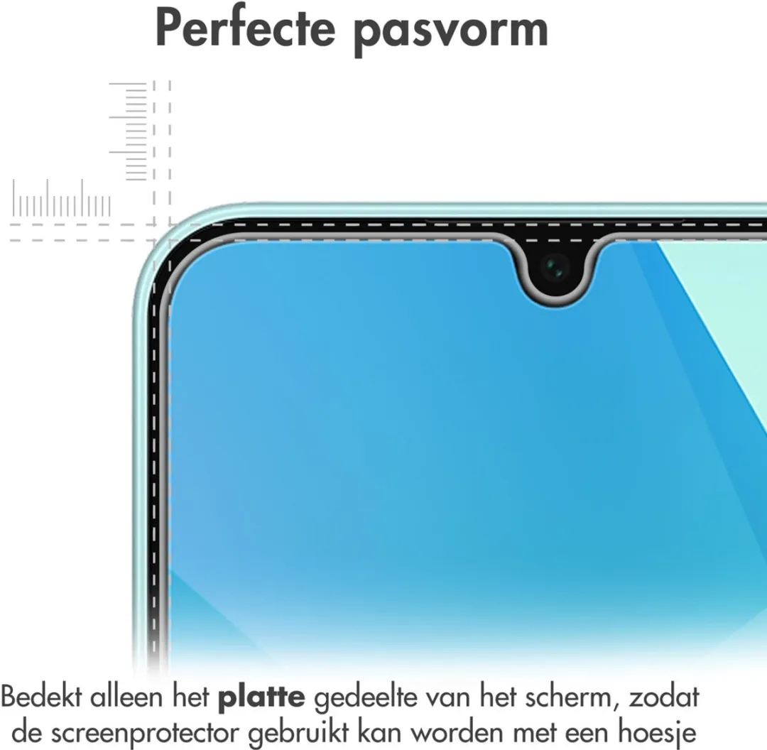 imoshiion Screenprotector Gehard Glas 3 Stuks - Samsung Galaxy A16