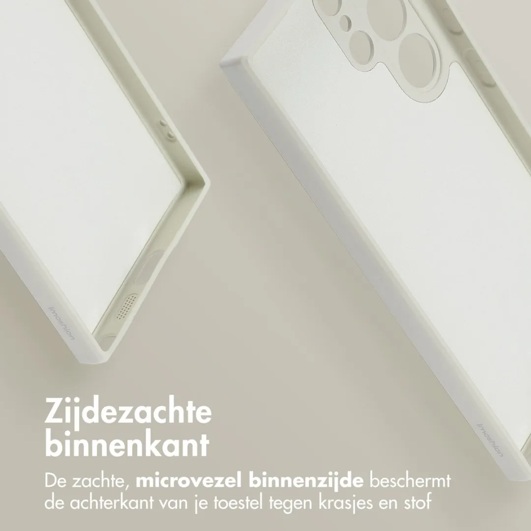 Imoshion Hoesje Samsung Galaxy S24 Ultra - Beige MagSafe