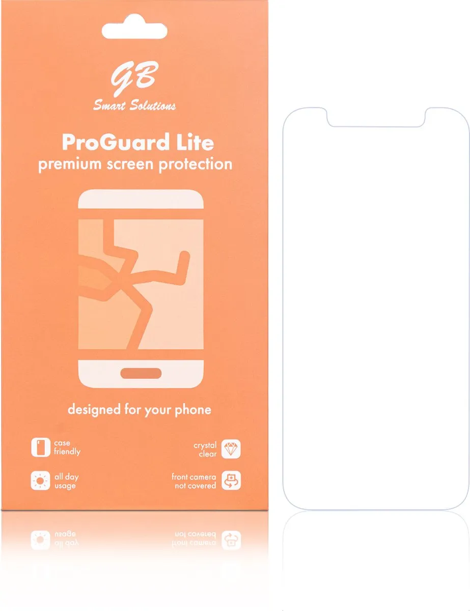 GB ProGuard Lite Screenprotector iPhone XR/11 - 2 Stuks - afbeelding 6 van 6